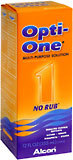 Opti-One Multi-Purpose Solution for Any Soft Contact Lenses  - 12oz