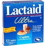 Lactaid Lactase Enzyme Supplement, Caplets  - 12ea