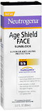 Neutrogena Age Shield Face Sunblock SPF 55 - 3 OZ