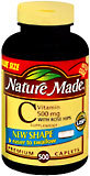 Nature Made Vitamin C 500 mg Tablets With Rose Hips - 500 TB