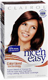Nice 'n Easy Haircolor with Built-In Highlights, Level 3 Permanent, Natural Dark Reddish Brown 112A  - 1ea