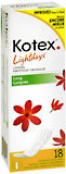 Kotex Lightdays Pantiliners Longs Unscented 18X18 Pack - 18 Pads