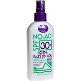 NO-AD Easy Block Spray Lotion SPF 30+ Bubble Gum - 8.5 OZ