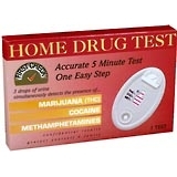 First Check Home Drug Test Marijuana/Cocaine/Meth - 1 EA