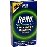 Bausch & Lomb Lubricating & Rewetting Drop for Soft Contact Lenses  - 20ea