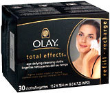 OLAY Total Effects Age Defying Cleansing Cloths Refill - 30 EA