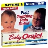 Baby Orajel Daytime and Nighttime - 0.36 Ounces
