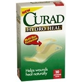 Curad Bandages Hydro Heal Assorted - 10 EA