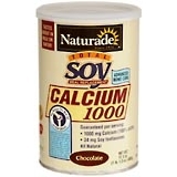 Naturade Total Soy Calcium 1000 Powder Chocolate - 1.1 LB