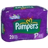 Pampers Premies Diapers Size P Up To 5 LBS 12X20 Pack - 20 EA
