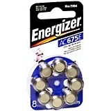 Energizer Hearing Aid Batteries 1.4 Volt Size 675 8-Pack - 8 EA