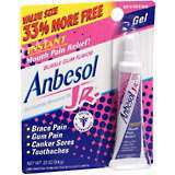 Anbesol Fast Mouth Pain Relief, Bubble Gum, Gel  - 0.25oz