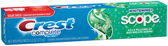 Crest Whitening Plus Scope Toothpaste - 6.2 Ounces