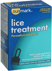 Sunmark Lice Treatment 1% - 2 Ounces - 1 Each