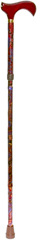 Mountain Properties Steppin' Classy Travel Folding Cane Paisley Steppin - 1 Each