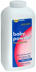 Sunmark Baby Powder - 15 Ounces - 1 Each