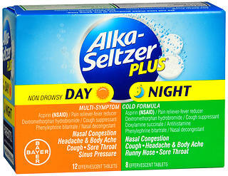 Alka-Seltzer Day / Night Citrus - 20 Tablets