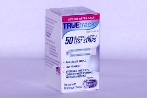 TrueTrack Blood Glucose Test Strips  - 50 Each