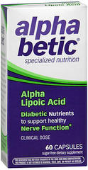 Alpha Betic Lipoic Acid Capsules - 60 Each