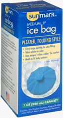 Sunmark Ice Bag Medium 9 Inches - 1 Each