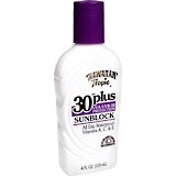 Hawaiian Tropic 30 Plus Sunblock - 4 Ounces