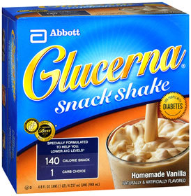 Glucerna Snack Shakes Homemade Vanilla - 4 Count