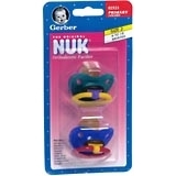 Nuk Pacifiers Orthodontic Size 2 Primary Colors 2-Pack - 2 EA