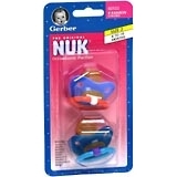 Nuk Pacifiers Orthodontic Size 2 Fashion Colors 2-Pack - 2 EA