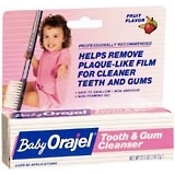 Baby Orajel Tooth & Gum Cleanser, Fruit Flavor  - 0.5oz