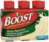 Boost High Protein Nutritional Energy Drink, Vanilla  - 6ea