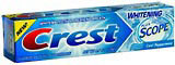 Crest Whitening Plus Scope Toothpaste Cool Peppermint - 4.4 Ounces