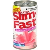 Slim-Fast Liquid Strawberries N' Creme 24X11 Pack - 11 Ounces