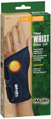 Mueller Green Fitted Wrist Brace Small/Medium Left - 1 Each