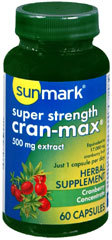 Sunmark Super Strength Cran-Max Capsules - 60 Each