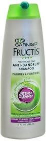 Garnier Fructis Intense Cleanse Anti-Dandruff Shampoo - 13 Ounces - 1 Each