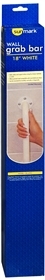 Sunmark Wall Grab Bar 18 Inches White - 1 Count