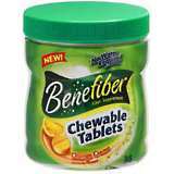 Benefiber Fiber Supplement, Orange Creme, Chewable Tablets  - 36ea