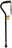 Nova Cane Black With Strap - 1 Count image 0