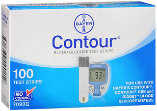 CONTOUR Blood Glucose Test Strips 100 Each