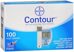 CONTOUR Blood Glucose Test Strips 100 Each