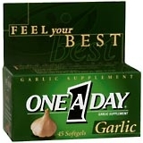 One-A-Day Garlic Softgels - 45 Caplets