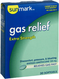 Sunmark Gas Relief Softgels Extra Strength - 30 Each