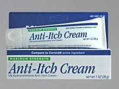 Anti-Itch Cream Hydrocortusone 1% Cream - 1 Ounce - 1 Each