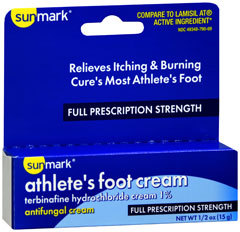 Sunmark Athlete's Foot Cream Full Prescription Strength - 0.5 Ounce - 1 Each