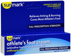 Sunmark Athlete's Foot Cream Full Prescription Strength - 1 Ounces - 1 Each