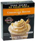 Sans Sucre No Sugar Added Mousse Mix Cheesecake  -  4 OZ
