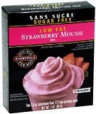Sans Sucre Sugar Free Mousse Mix Strawberry  -  3 OZ