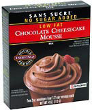 Sans Sucre No Sugar Added Mousse Mix Chocolate Cheesecake  -  4 OZ