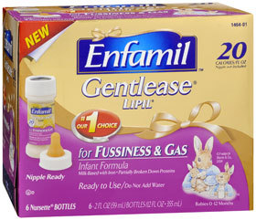 Enfamil best sale gentlease nursette