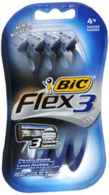Bic Flex 3 Shavers - 4 Each